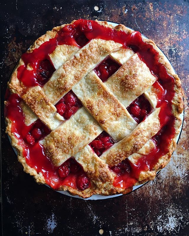 Sour Cherry Pie by sweetsugarbean Quick & Easy Recipe The Feedfeed