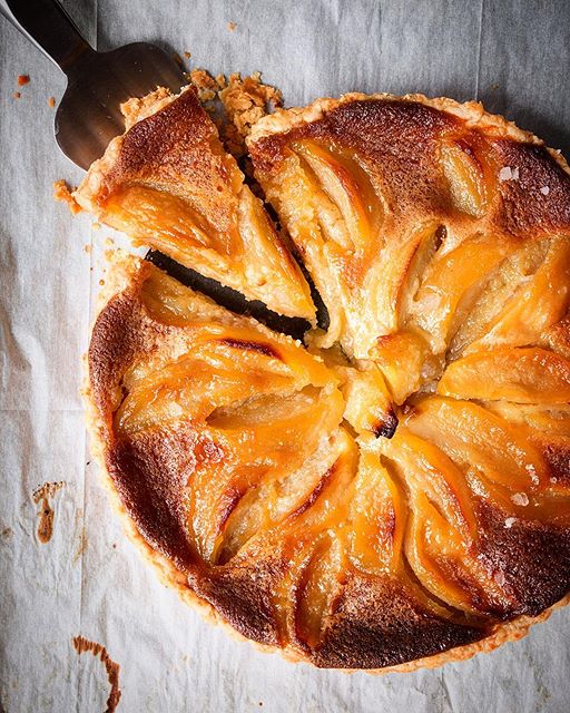 Salty Honey And Caramelized Apple Tart Recipe The Feedfeed