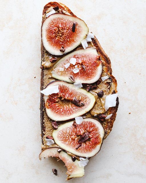 Fig And Nut Butter Toast Recipe | The Feedfeed