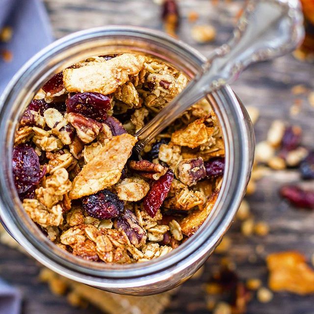 Sweet And Salty Apple Cinnamon Granola Recipe | The Feedfeed