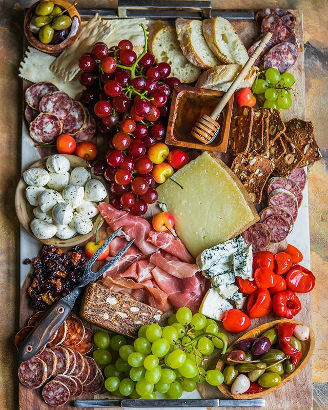 Cheese And Charcuterie Platter Recipe | The Feedfeed