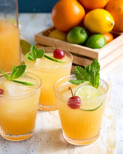 Mixed Citrus Rum Punch Recipe The Feedfeed