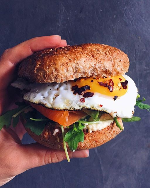 Smoked Trout Fried Egg Sandwich Recipe | The Feedfeed