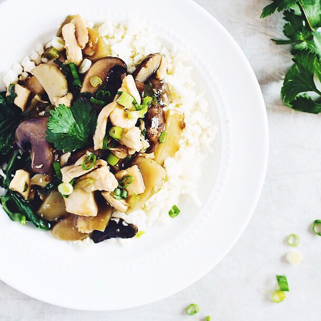 Retro Chicken Chow Mein With Coconut Aminos, Bamboo Shoots & Water Chestnuts by heartbeetkitchen Retro Chicken Chow Mein With Coconut Aminos, Bamboo Shoots & Water Chestnuts by heartbeetkitchen