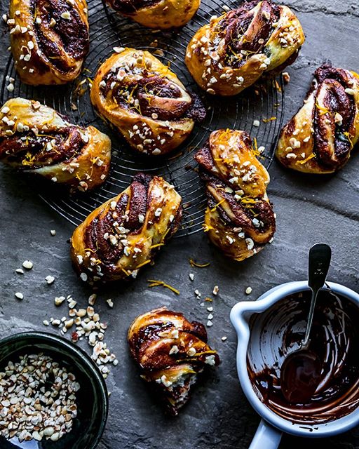 Chocolate Orange Hazelnut Twists by lee_john_mann Quick & Easy Recipe