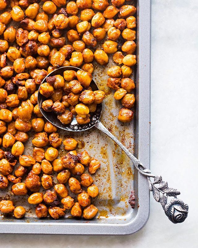 Masala Roasted Chickpeas by my_foodstory | Quick & Easy Recipe | The ...