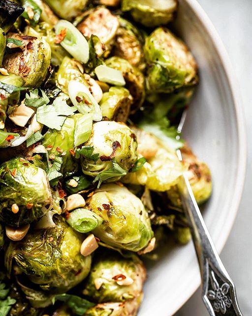 Five Spice Roasted Brussels Sprouts Recipe The Feedfeed