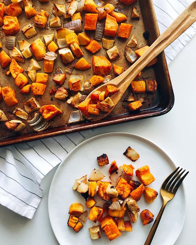 Persimmon, Sweet Potato And Green Apple Hash Recipe The Feedfeed