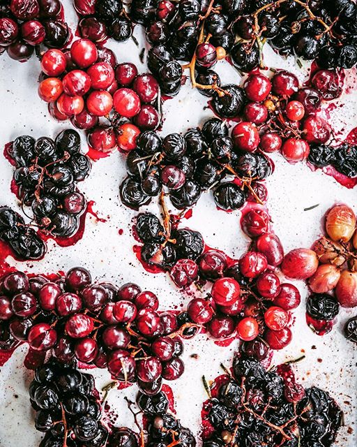Roasted Grapes Recipe The Feedfeed