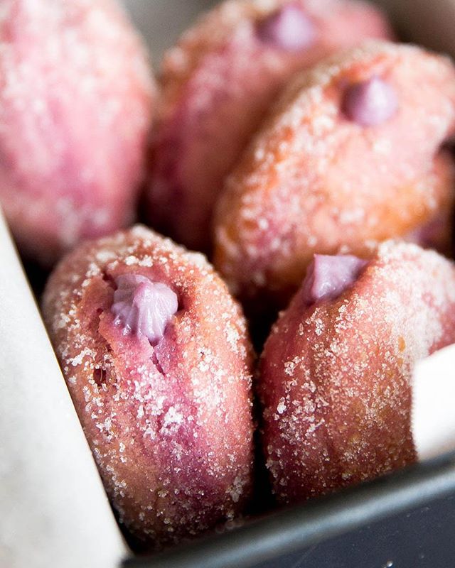 Purple Sweet Potato Doughnuts Recipe | The Feedfeed