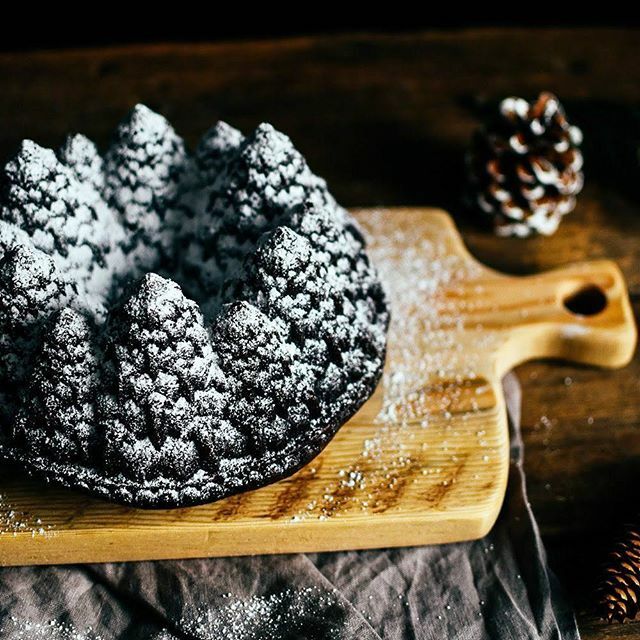 Peppermint Mocha Christmas Tree Bundt Cake By Kelsey Thefarmersdaughter Quick Easy Recipe The Feedfeed