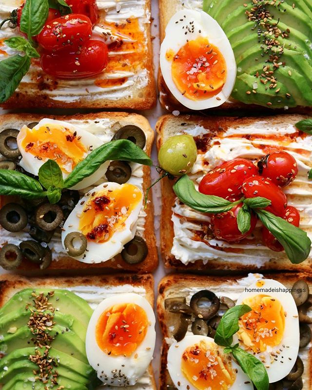 Avocado, Soft Boiled Egg And Tomato Toast by homemade.is.happiness ...