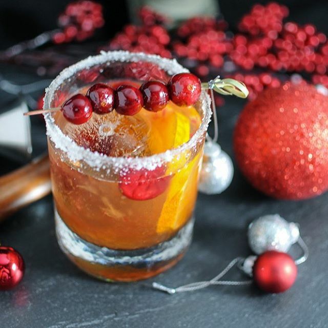 Let's Make a Holiday Old Fashioned With Lyle's Golden Syrup