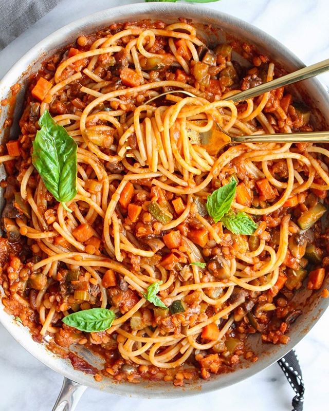 Vegetable Spaghetti 'bolognese' Recipe The Feedfeed