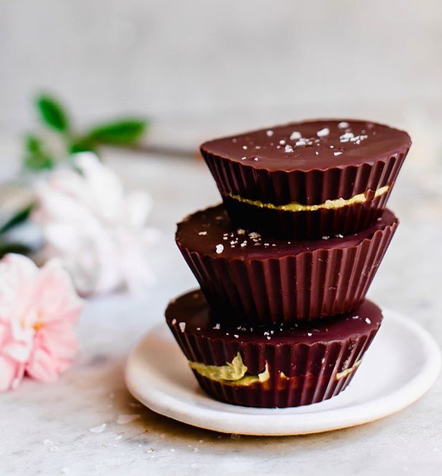 Matcha Cashew Butter Chocolate Cups by marie.reginato Quick & Easy