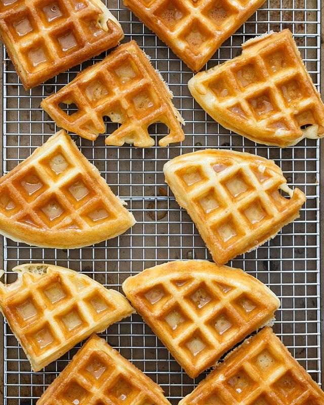 Vanilla Bean Glazed Doughnut Waffles Recipe | The Feedfeed