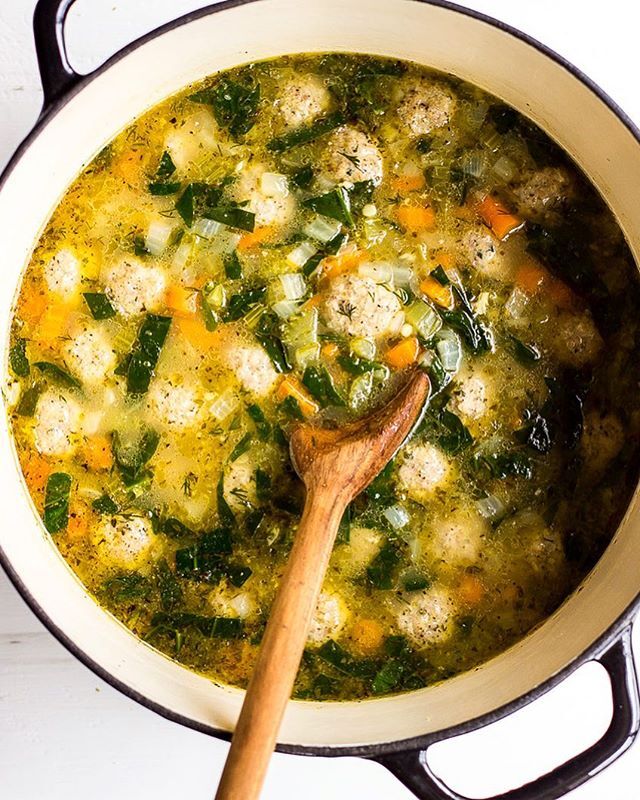 Homemade Italian Wedding Soup Recipe By Maryann Dwyer The Feedfeed