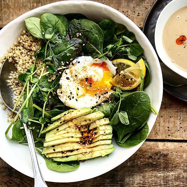 Spicy Tahini Quinoa Bowl Recipe The Feedfeed
