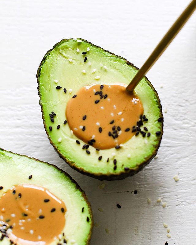 Peanut Butter Stuffed Avocados Recipe The Feedfeed