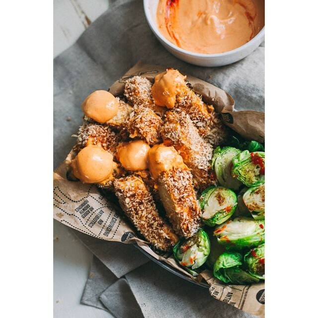 Sriracha Furikake Tofu Fries