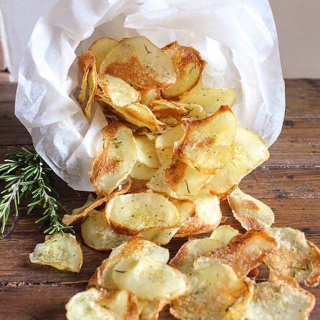 Italian Potato Chips by anitalianinmykitchen Quick & Easy Recipe