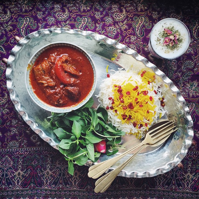 Persian Eggplant Stew Recipe The Feedfeed