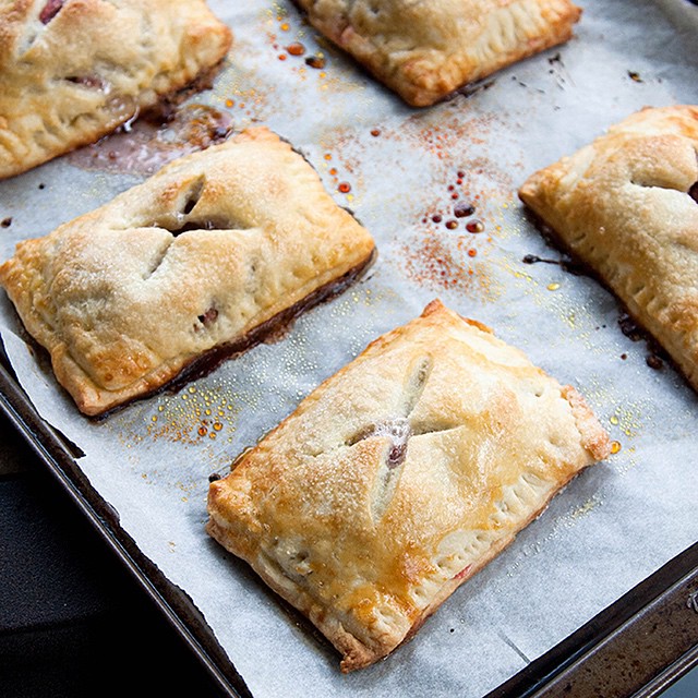 Individual Rhubarb Hand Pies Recipe The Feedfeed 1169