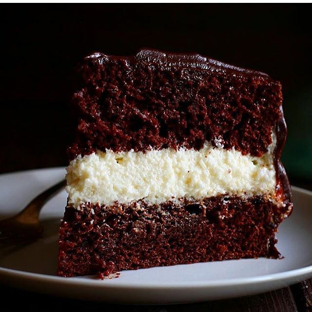 Cream Filled Chocolate Cake By Iambaker Quick Easy Recipe The Feedfeed