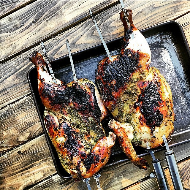 Grilled Half Chicken - Kitchen Laughter