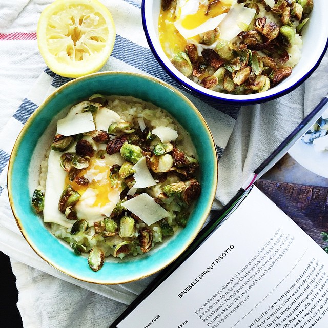 Ottolenghi's Brussels Sprouts Risotto Recipe The Feedfeed