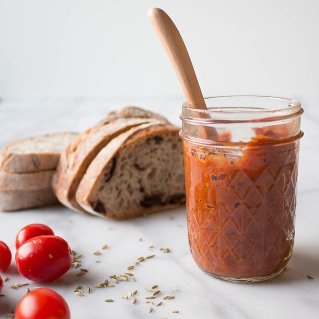 Grape Tomato & Toasted Fennel Jam Recipe The Feedfeed