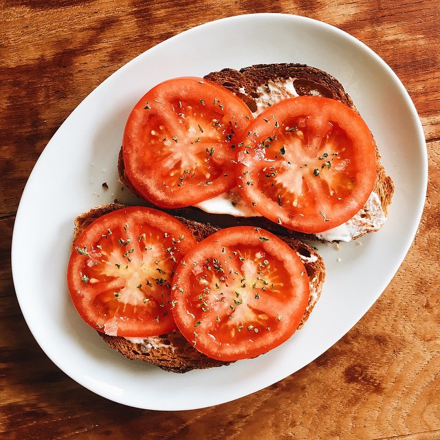 Tomatoes On Toast Recipe The Feedfeed