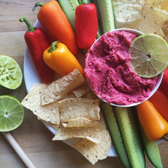 Beet Hummus Recipe | The Feedfeed