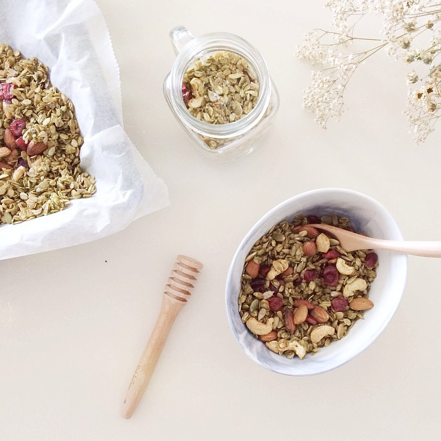 Nutty Apple Juice Granola Recipe The Feedfeed