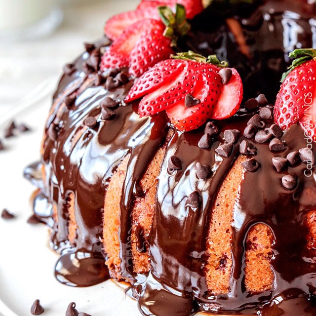 The Best Chocolate Cherry Black Forest Bundt Cake Recipe