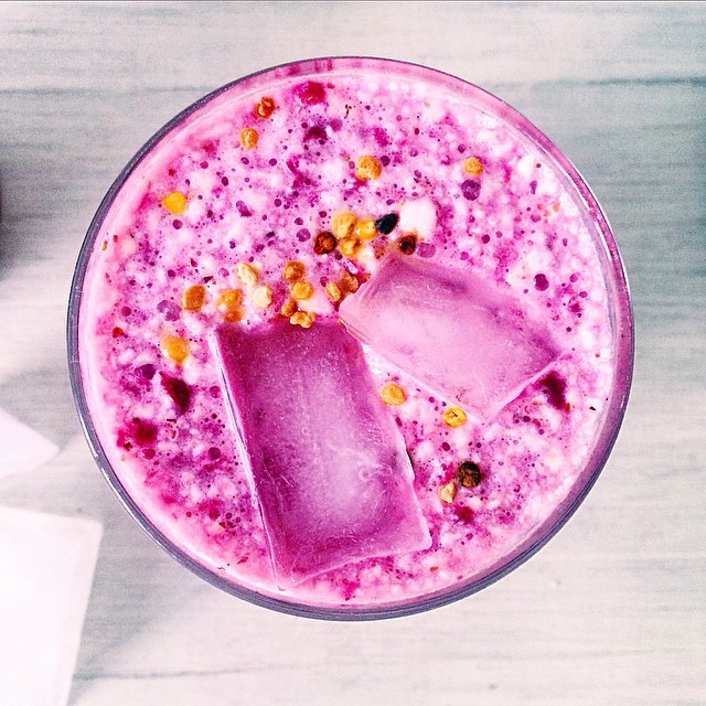 Puffed Amaranth And Almond Milk Horchata recipe