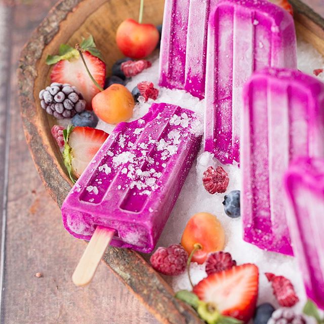 Mango-pitaya Smoothie Pops Recipe | The Feedfeed