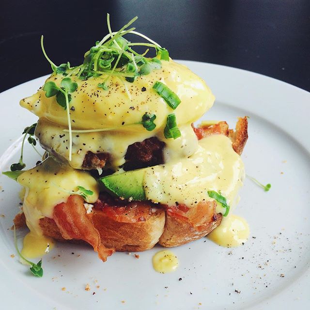 Avocado And Bacon Eggs Benedict Recipe | The Feedfeed