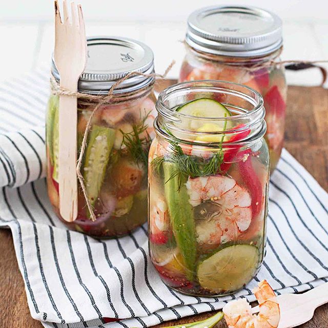 Spicy Quick Pickled Shrimp By Meredithbondsteele Quick And Easy Recipe The Feedfeed 5476