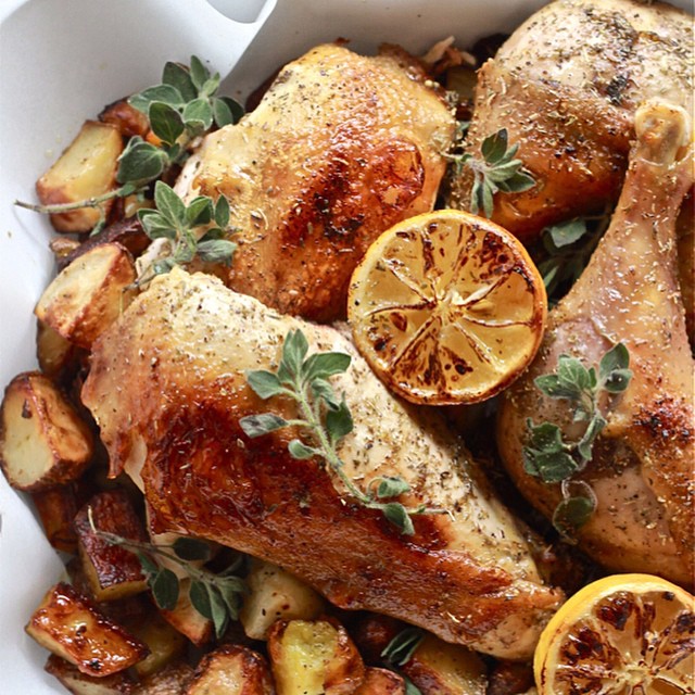 Greek Chicken With Lemon And Oregano by theclevercarrot | Quick & Easy ...