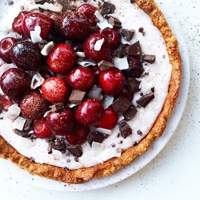 Coconut Chocolate Cream pie