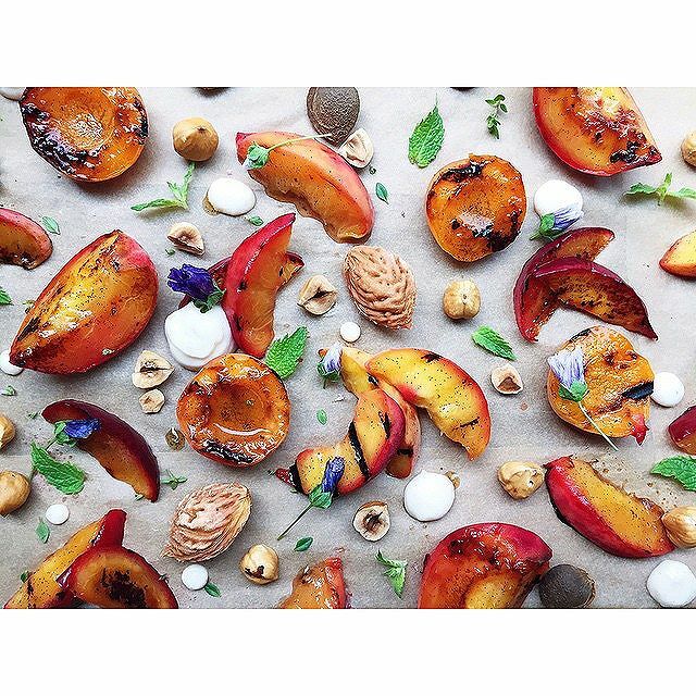 Broiled Or Grilled Peaches Or Nectarines