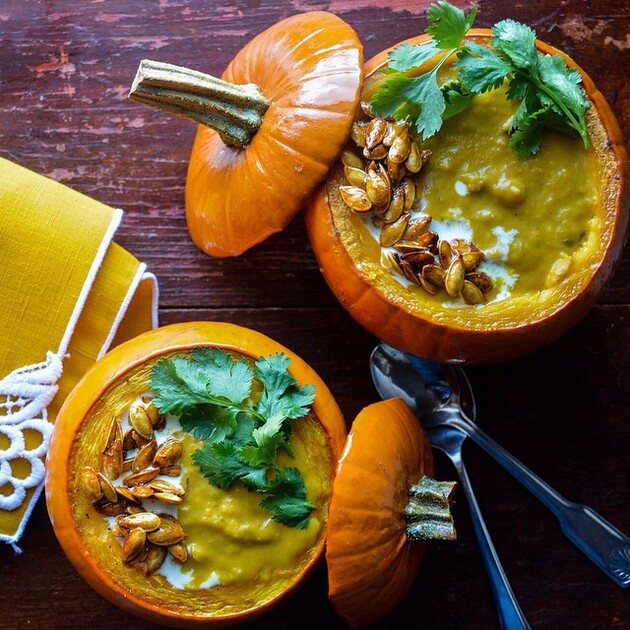 Pumpkin curry soup – Roasted pumpkin soup - Cooking Journey Blog