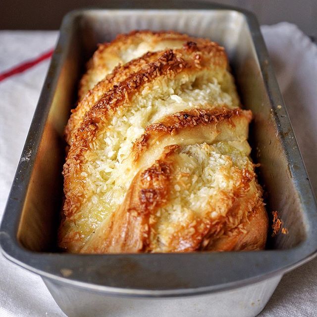 Coconut Custard Babka Recipe The Feedfeed