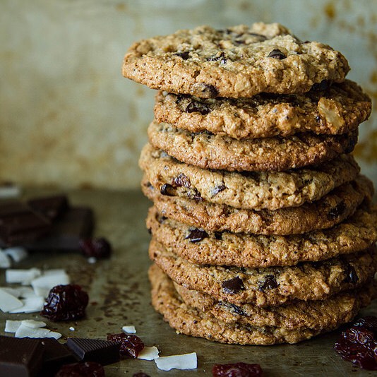 Cashew, Dried Cherry, & Chocolate Chip Oat Cookies Recipe The Feedfeed