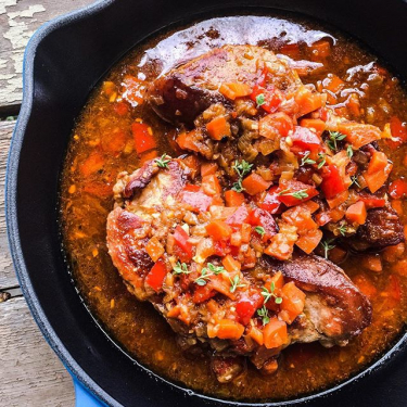 braised country style pork ribs