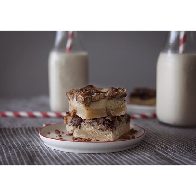 Salted Milk Chocolate Turtle Bars by modestmarce Quick & Easy Recipe