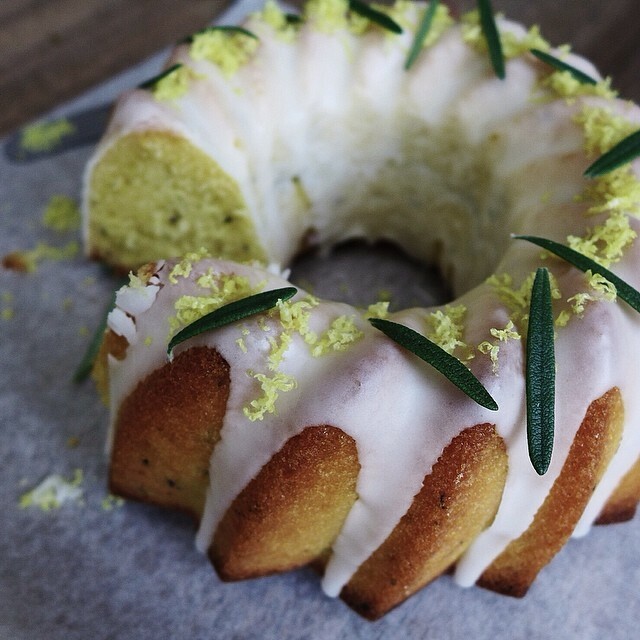 Mini Lemon Rosemary Bundt Cakes – Eye Doc Bakes