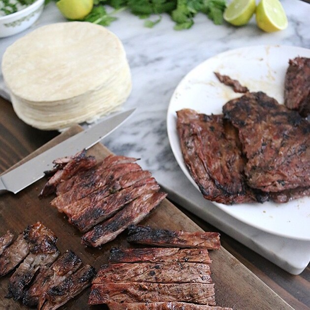 Thin mexican outlet steak