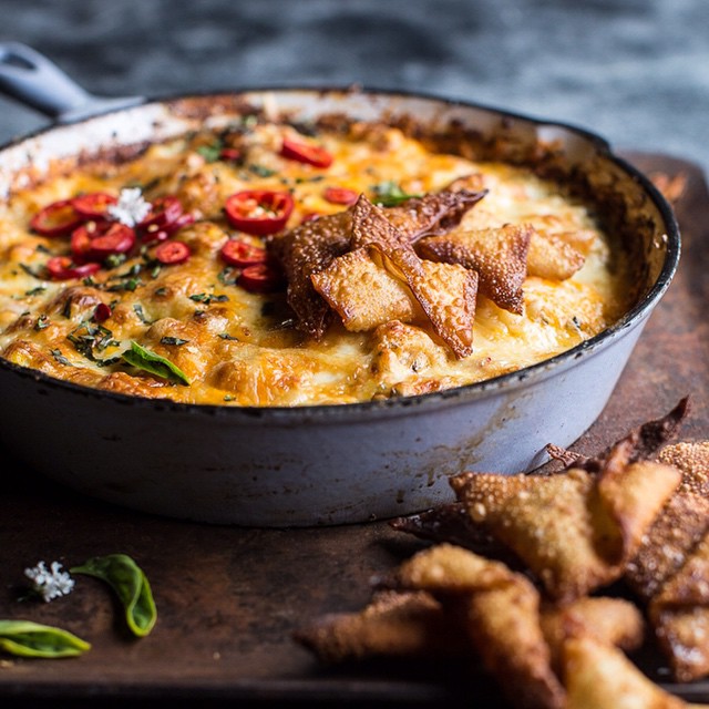 Caramelized Corn And Chile Pineapple Dip With Miso Cheese by ...